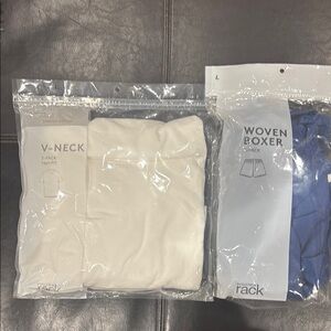 Nordstrom Men's Underwear Set -White and Blue